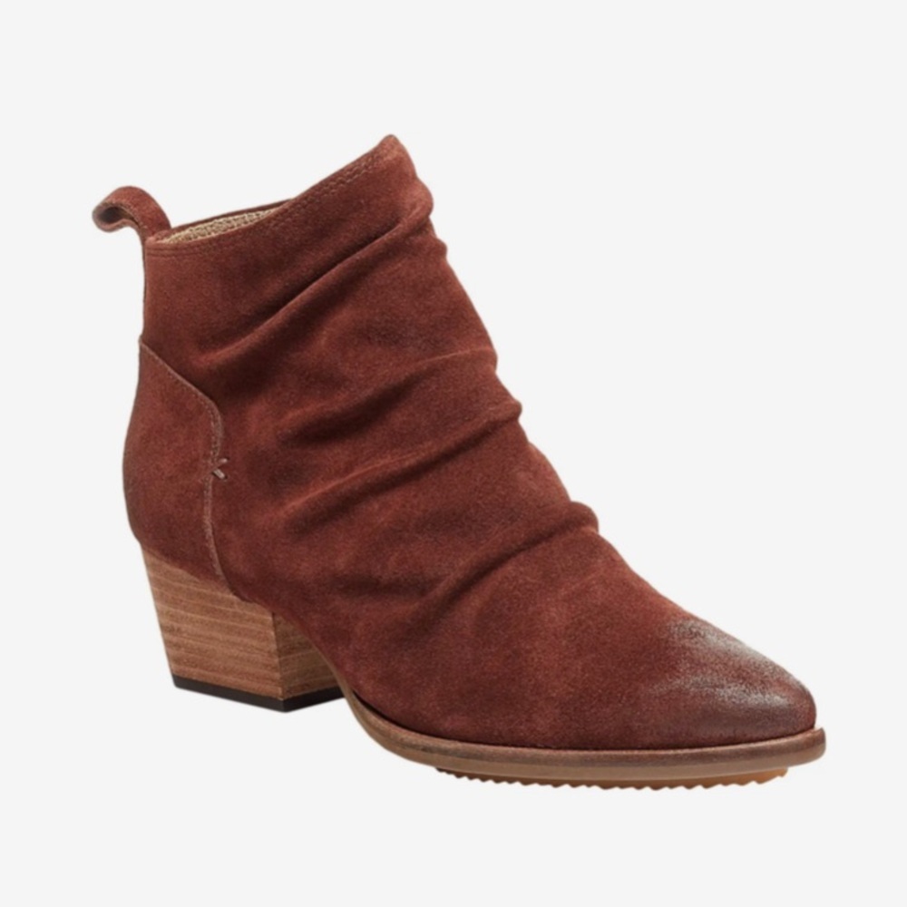 KELSI DAGGER Kelsi Brooklyn Ego Ankle Boots - Women’s Size 8 - Brown Suede - NEW